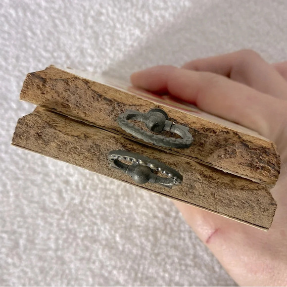 Vintage Paula Cutes Aarco Saxon Ltd Innocence Mini Wooden Plaques X2 - Picture 8 of 12